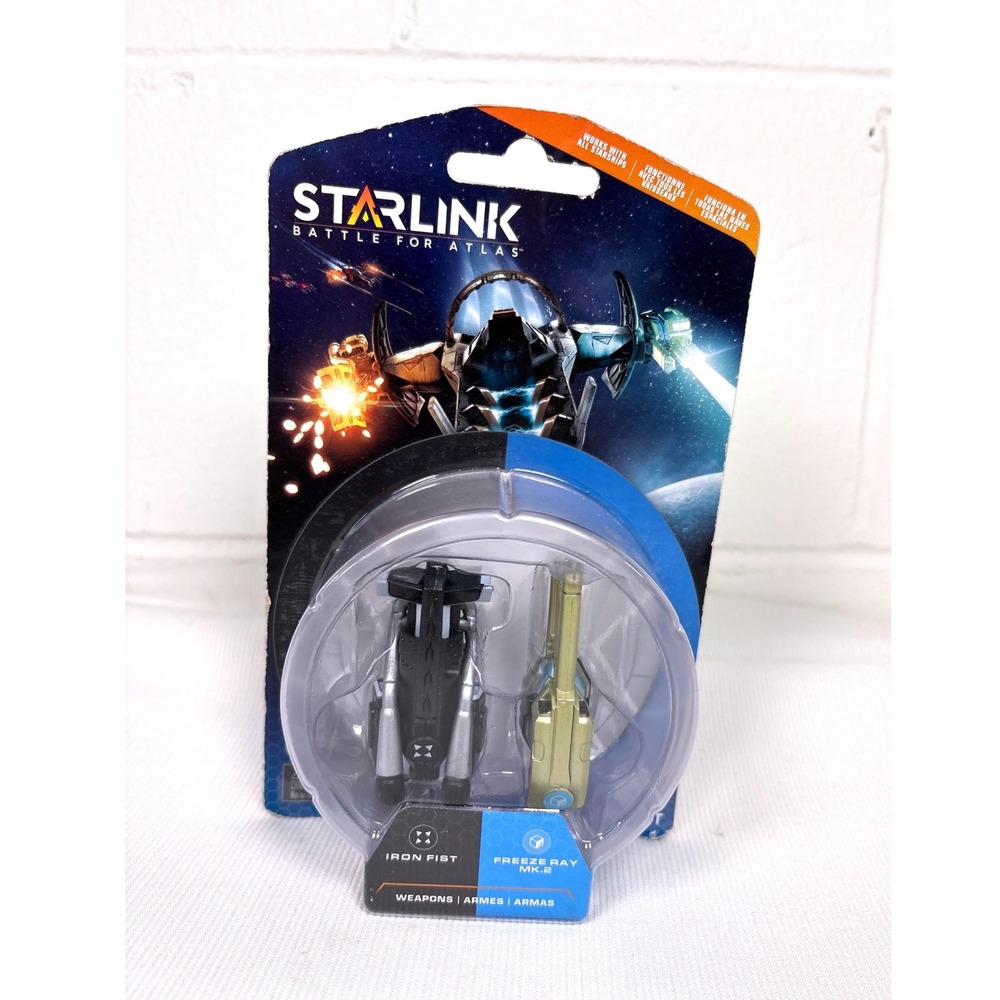 Starlink Battle for Atlas Iron Fist and Freeze Ray Mk2 Weapon Pack Ubisoft New